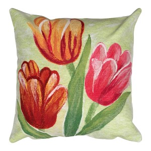 Liora Manne Visions IV Garden Indoor/Outdoor Pillow - 1 of 2