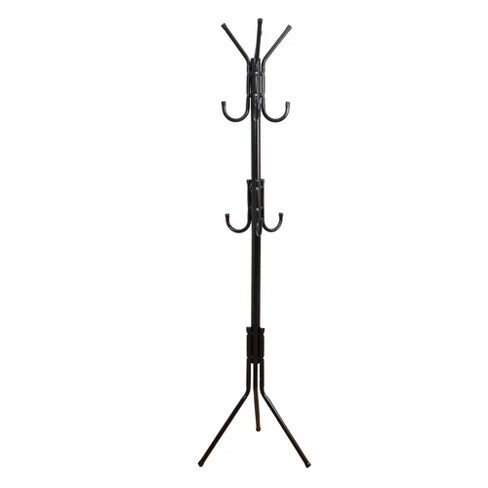 Mind Reader 3 tier Standing Coat Rack 11 Hooks Black Target