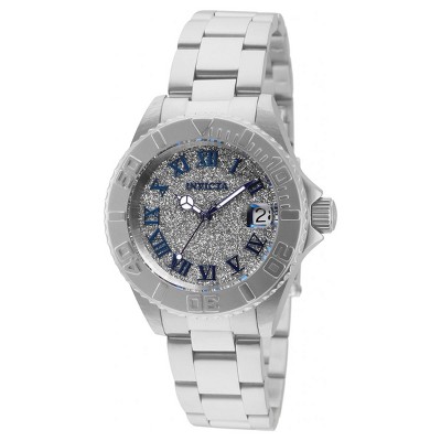 Invicta 33360 Women's Angel Silver Glitter Dial Bracelet Watch