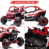 2 Seater Ride on UTV Car, Electric Off-Road Car, 4WD Kids Truck Remote Control, 2 * 24V 7AH BatteriesSpring Suspension, Toys for Kids - 2 of 4