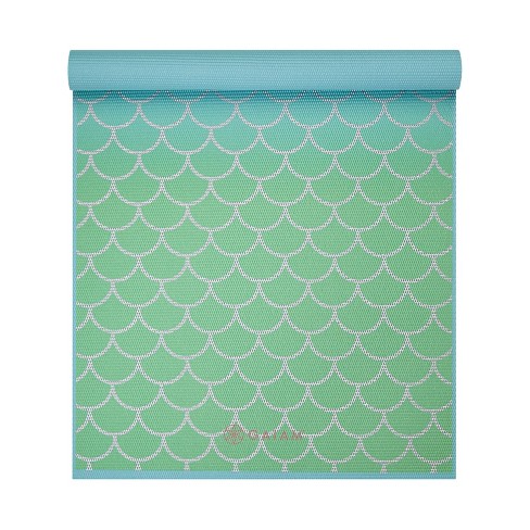 Gaiam Kids' Yoga Mat - Metallic Mermaid (3mm) : Target