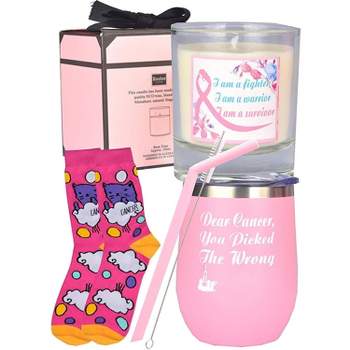 Meant2tobe 12oz 80th Birthday Gifts for Women, Pink
