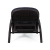 NicBex Solid Wood Patio Chaise Lounge Chair with Comfort Cushion, Outdoor Recliner for Beach, Pool, Garden, Dark Blue - 4 of 4