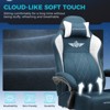 GTPLAYER Big and Tall Gaming Chair, Breathable Fabric, Strong Lumbar Support, Comfortable Office Chairs - 3 of 4
