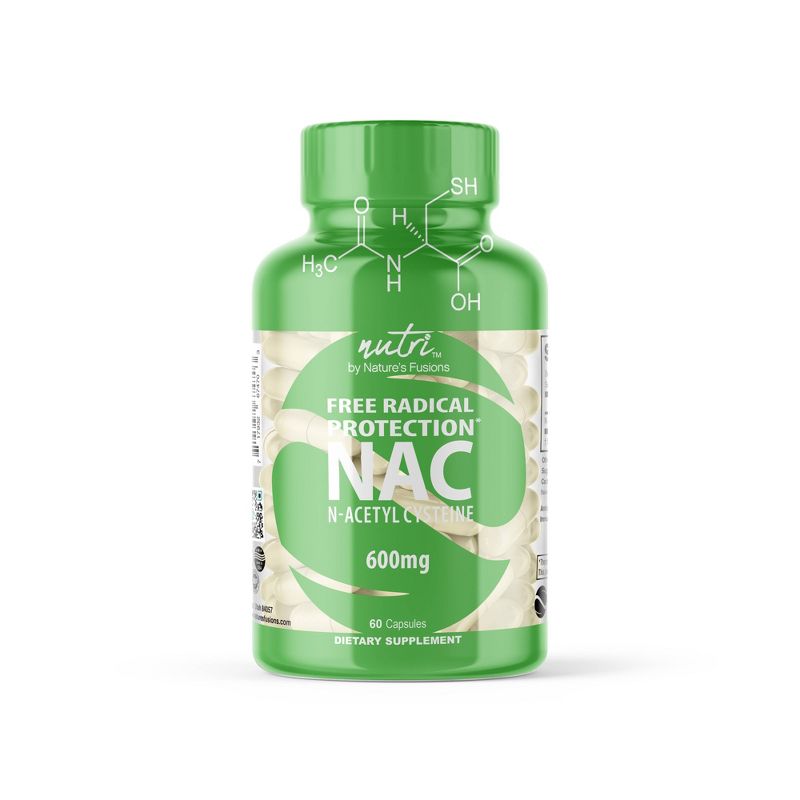 Nutri NAC N-Acetyl L-Cysteine 600mg Dietary Supplements - 60ct, 4 of 6