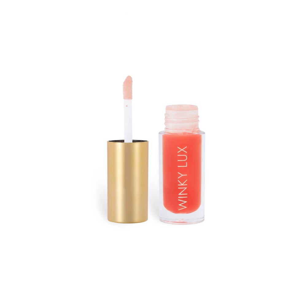 Winky Lux Barely There Tinted Lip Oil - Flush - 0.12 fl oz