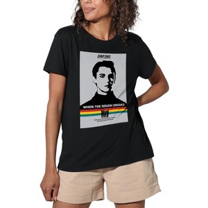 Women's Star Trek Tng Season 1 Episode 17 Loose T-Shirt Black - 1 of 4