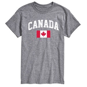 Men's - Instant Message - Canada Flag Short Sleeve Graphic T-Shirt - 1 of 4