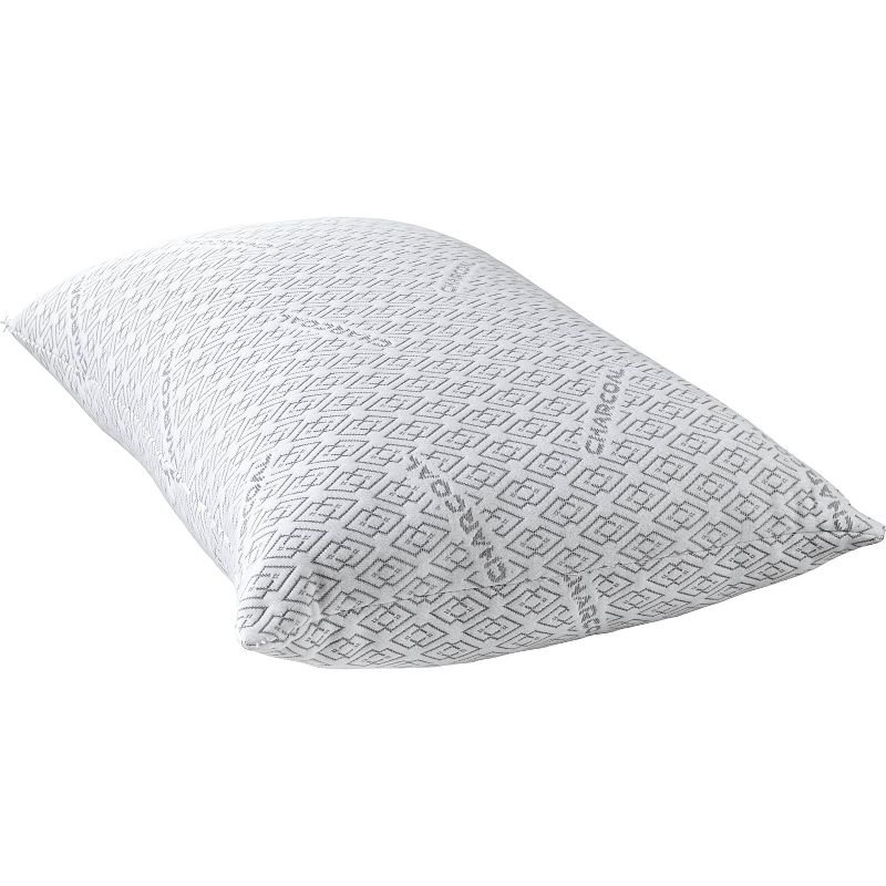Sealy Jumbo Charcoal Infused Bed Pillow, 4 of 8