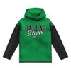 NHL Dallas Stars Girls' Faux Fur Long Sleeve Hooded Sweatshirt - 2 of 3