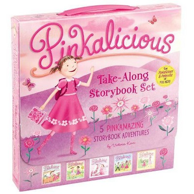 The Pinkalicious Take-along Storybook Set (Pinkalicious) (Paperback) by Victoria Kann