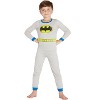 DC Comics Boys Batman Gray Costume Pajama Set - image 2 of 4