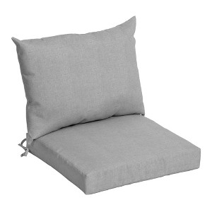 Arden 24"x17" Outdoor Dining Chair Cushion Set - 1 of 4