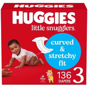 Huggies Little Snugglers Disposable Diapers - (Select Size and Count) - 1 of 4