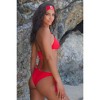 Moda Minx Amour 'Red' Triangle Crystal Bikini Top - 2 of 4