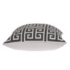 Parkland Collection,Adora Gray And White Throw Pillow - 3 of 4