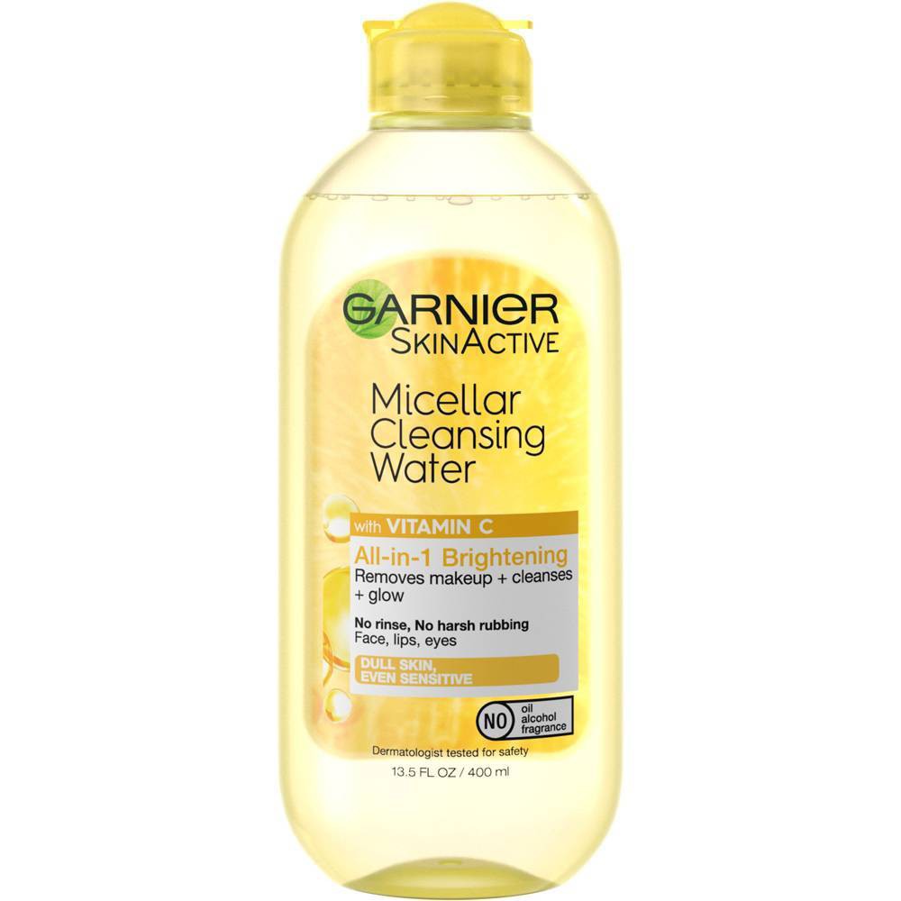 5 pack Garnier SkinActive Micellar Vitamin C Cleansing Water to Brighten Skin - 13.5 fl oz