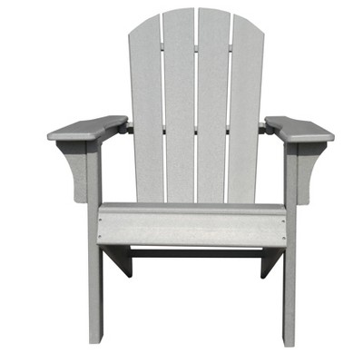 Waller Plastic Adirondack Chair - Gray 