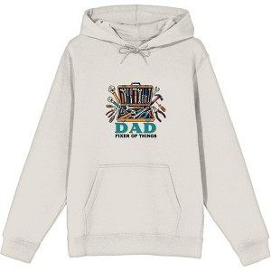 Dad Fixer Of Things
 Adult Long Sleeve Hoodie - 1 of 3