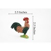 Collectible Wildlife Gifts | Bird, Rooster, Cock, Chicken, Museum Quality, Hand Painted, Rubber, Realistic Toy Model, Gift,   2 1/2"   CH341 BB134 - 3 of 4