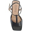 Journee Collection Womens Parson Metallic Vegan Leather Platform Sandals - 4 of 4
