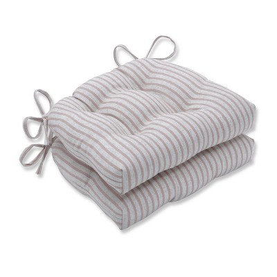 Set Of 2 Harlow Stripe Blush Reversible 