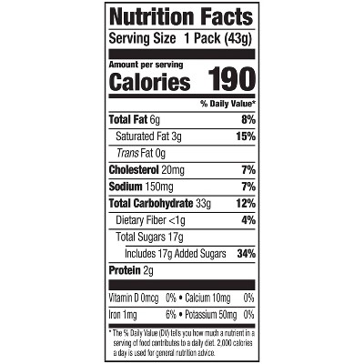Pepperidge Farm Gingerman Mini Holiday Cookies Bag - 1.5oz