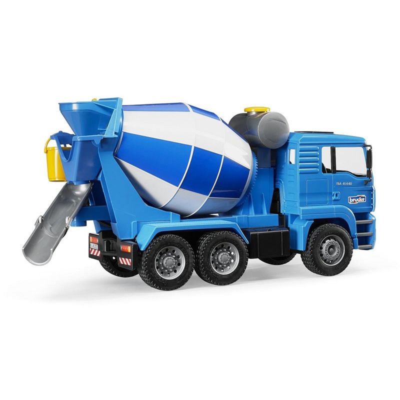 Bruder MAN Cement Mixer with Realistic Turning Mixing Barrel, 4 of 5