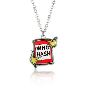 Dr Seuss Grinch WHO HASH Necklace - 1 of 4