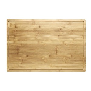 Extra Large Bamboo Cutting Board, 20 x 30 Inch Reversible Chopping Board with Deep Juice Groove and Handles, Pre-oiled Butcher Block Cutting Board - 1 of 4
