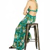 Women's Strappy Back Floral Printed Wide Leg Tube Jumpsuit - Illa Illa - 4 of 4