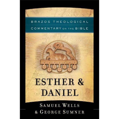 Esther & Daniel - (Brazos Theological Commentary on the Bible) by  Samuel Wells & George Sumner (Paperback)