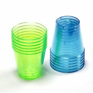 Chef Craft 12pc Disposable Plastic One-Ounce Shot Glasses Set - Great for Parties - 1 of 2