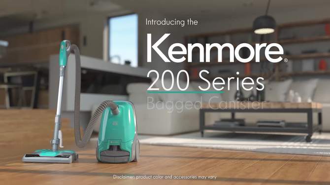 Kenmore Bagged 200 Series Canister Vacuum - BC3060, 2 of 8, play video