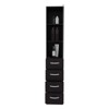 SEVOBAL Bathroom Storage Cabinets 72in High with Three Shelves and Four Drawers for Bathroom, Black, 67"*21"*5" - 4 of 4