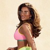 Women's Vibrant Pink Colorblock Bikini Top with Stylish Contrast Trim - Cupshe - 2 of 4