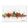 Trademark Fine Art -Michael Tompsett 'Richmond Virginia Skyline' Canvas Art - 2 of 3