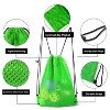 GSE 19"x15" Mesh Drawstring Backpack Bag for Sports Gym Gear, Backpacking, Camping Gear, Travel - 4 of 4
