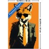 Trends International Andreas Magnusson - Fox In a Suit Unframed Wall Poster Prints - 3 of 4