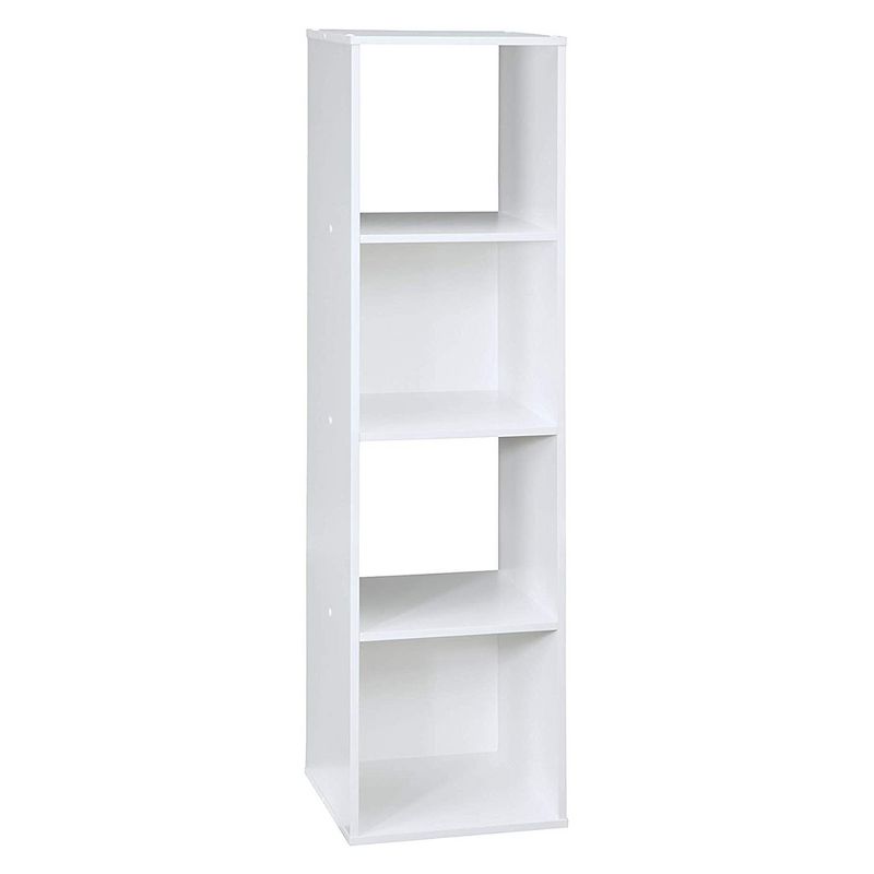 Closetmaid 102900 Decorative Home Stackable 4-Cube Cubeicals Organizer Storage in White with Hardware for Toys, Office, or Home, 1 of 6