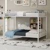 Okak Queen/Full Robust Metal Bunk Bed with Ladders & Full-Length Guardrai,Contemporary Bed Frame for Bedroom,Apartments - 2 of 4