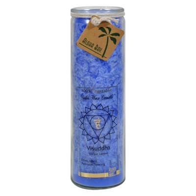 Aloha Bay Blue Positive Energy Unscented Chakra Jar Candle - 17 oz