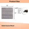 Interlocking Deck Tiles, Outdoor Waterproof & Anti-slip, for Patio, Balcony, Pool Side, Bathroom, Shower, Balcony, Porch - 2 of 4