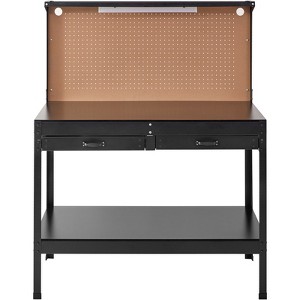 VEVOR Workbench A3 Steel Work Bench For Garage max. 1500W Heavy Duty Workbench 220lbs Weight Capacity 0.47" Bench top Thickness Hardwood Workbench - 1 of 4