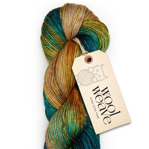 Woolweave Superwash Merino Wool Yarn – 100g DK Weight, 240 Yards – Hand Dyed Variegated Yarn for Knitting & Crochet - 1 of 4