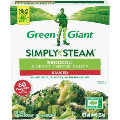 Green Giant Frozen Steamers Broccoli & Cheese Sauce - 10oz