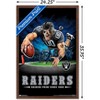 Trends International NFL Las Vegas Raiders – End Zone 20 Framed Wall Poster Prints - 3 of 4