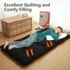 Solid Floor Mattress Japanese Futon Mattress Indoor Living Room Furniture, Adults Floor Sleeping Bed Mattress Roll Up Mat - 4 of 4