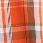 dark orange plaid