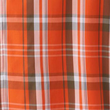 dark orange plaid
